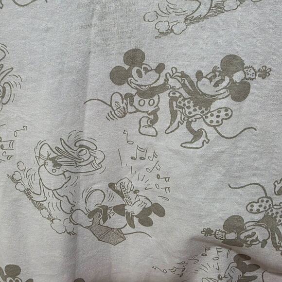 Disney NWT 100th Anniversary Cropped Long Sleeve Tee XS Juniors Mickey Mouse - Picture 6 of 6